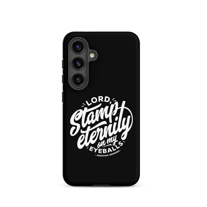 Christian Phone Case Stamp Eternity Black for Samsung® Samsung® Phone Cases Matte Samsung Galaxy S24 