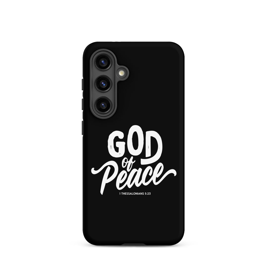 Christian Phone Case God of Peace Black for Samsung® Samsung® Phone Cases Matte Samsung Galaxy S24 
