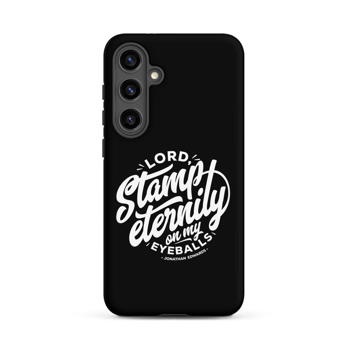 Christian Phone Case Stamp Eternity Black for Samsung® Samsung® Phone Cases Matte Samsung Galaxy S24 Plus 