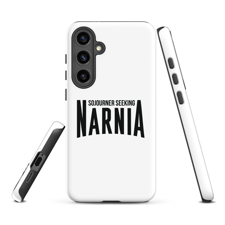 Christian Phone Case Sojourner Seeking Narnia White for Samsung® Samsung® Phone Cases   
