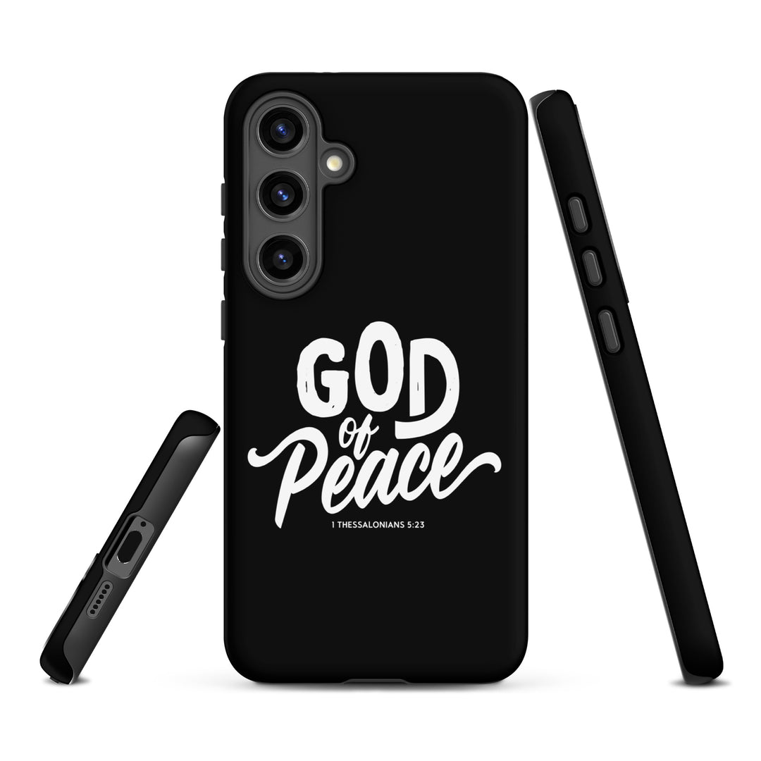 Christian Phone Case God of Peace Black for Samsung® Samsung® Phone Cases   