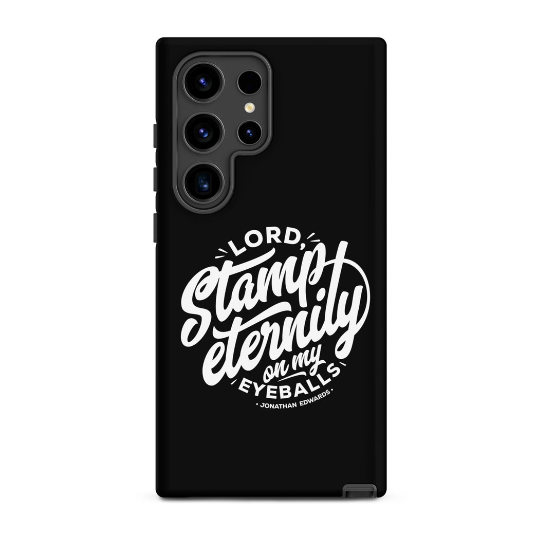 Christian Phone Case Stamp Eternity Black for Samsung® Samsung® Phone Cases Matte Samsung Galaxy S24 Ultra 