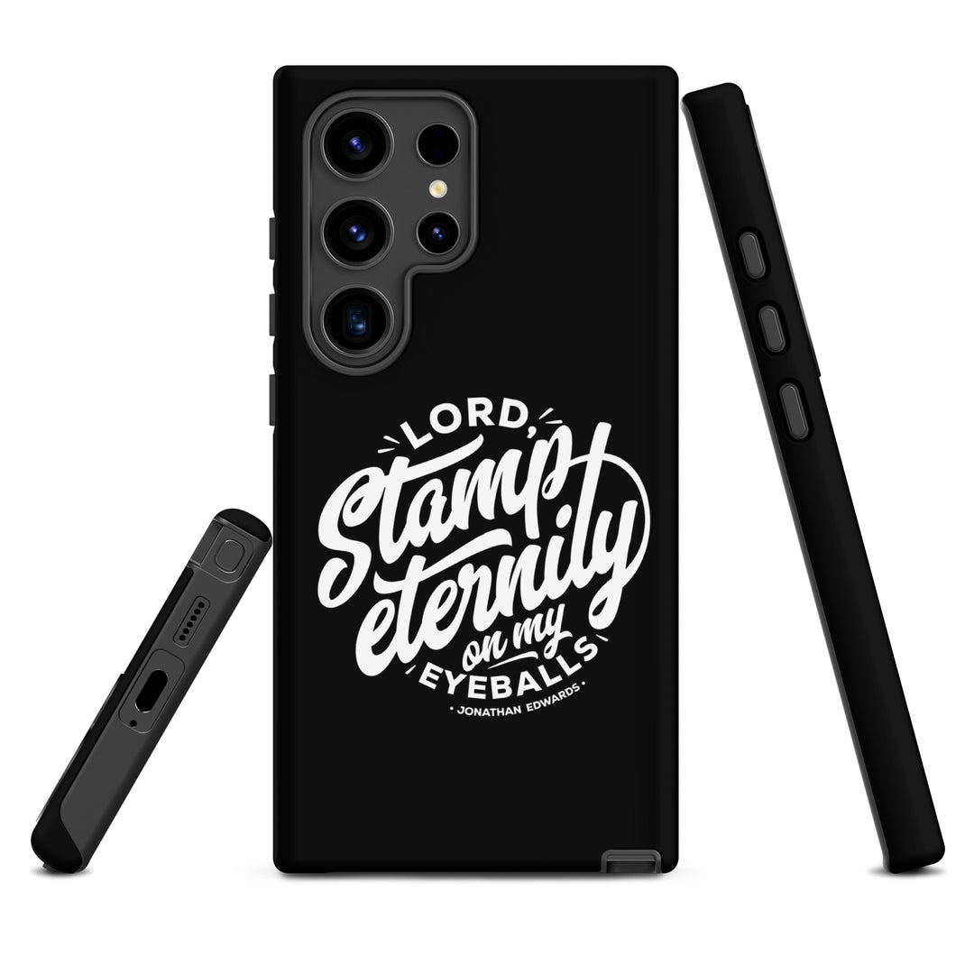 Christian Phone Case Stamp Eternity Black for Samsung® Samsung® Phone Cases   
