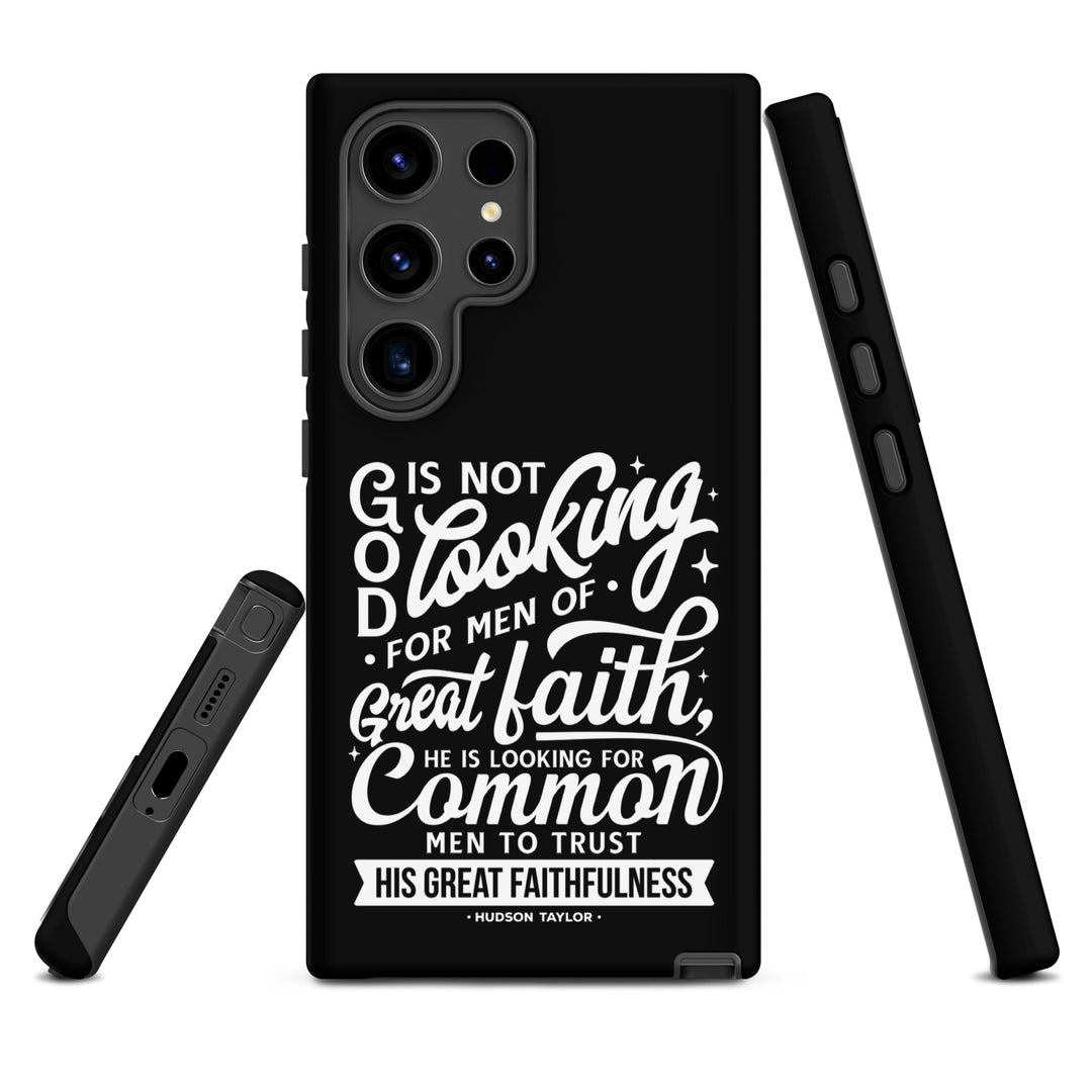 Christian Phone Case Common Men Black for Samsung® Samsung® Phone Cases   