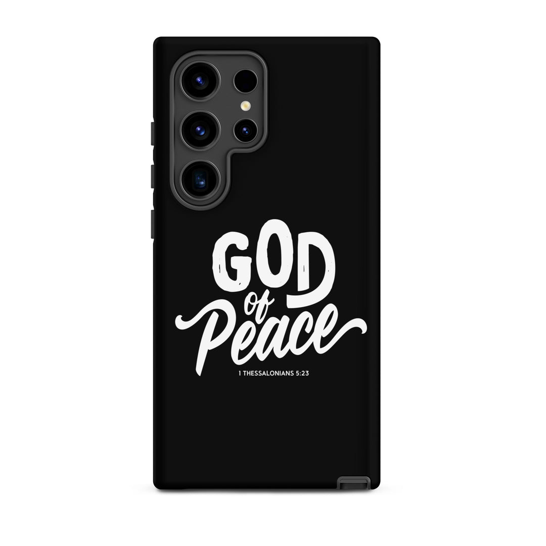 Christian Phone Case God of Peace Black for Samsung® Samsung® Phone Cases Matte Samsung Galaxy S24 Ultra 