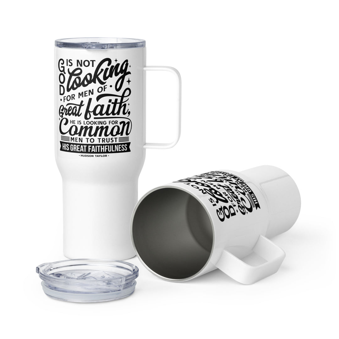 Christian Coffee Mug Travel Cup Hudson Taylor Common Men Travel Mug Default Title