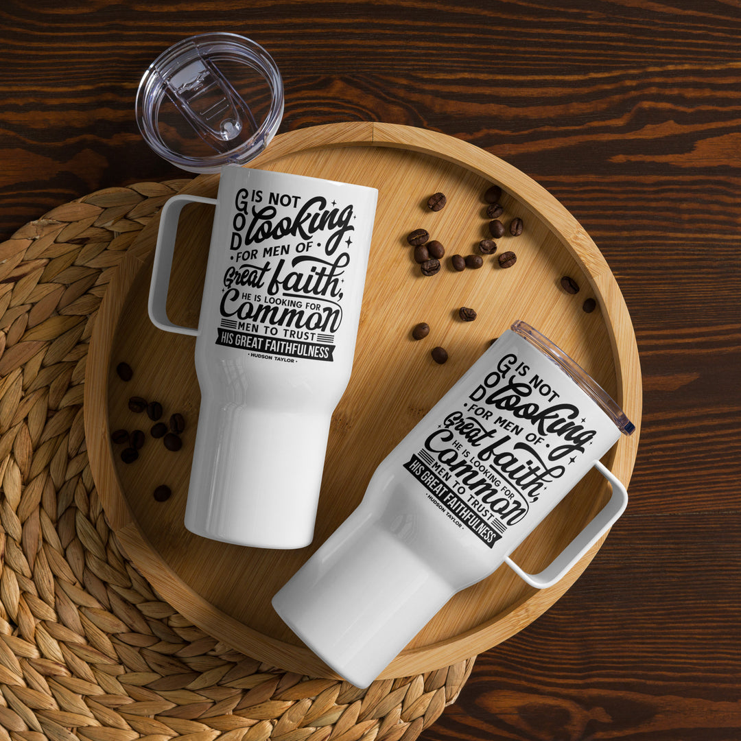 Christian Coffee Mug Travel Cup Hudson Taylor Common Men Travel Mug