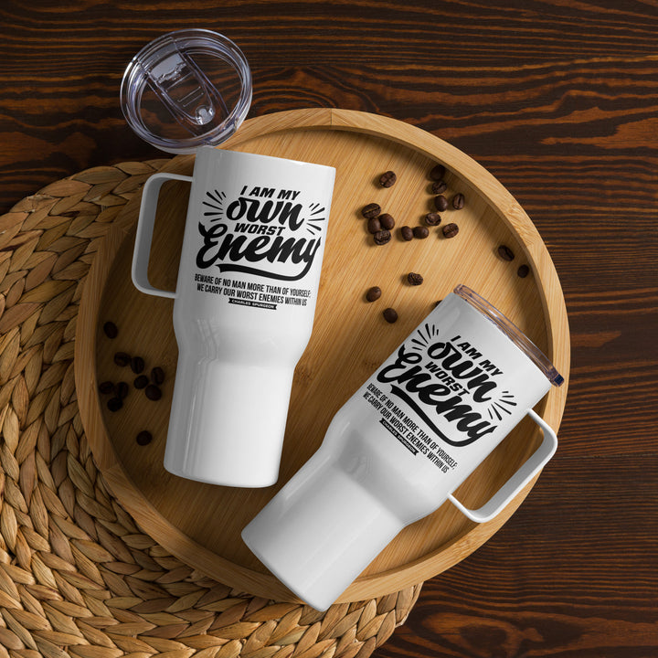 Charles Spurgeon's Worst Enemy 25 oz Travel Mug with Handle Travel Mug