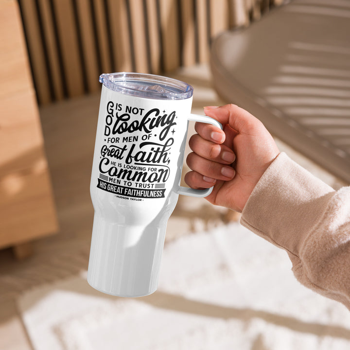Christian Coffee Mug Travel Cup Hudson Taylor Common Men Travel Mug