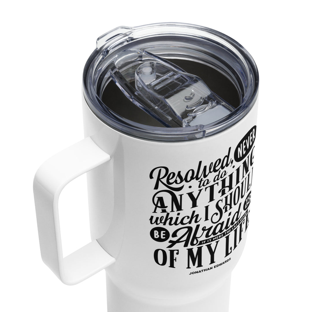 Jonathan Edwards Last Hour 25 oz Travel Mug with Handle Travel Mug