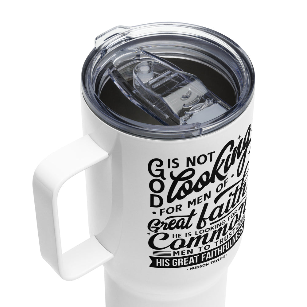 Christian Coffee Mug Travel Cup Hudson Taylor Common Men Travel Mug