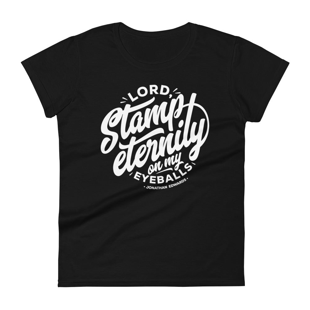 Jonathan Edwards Stamp Eternity Women's Tee Women's Tee Black S