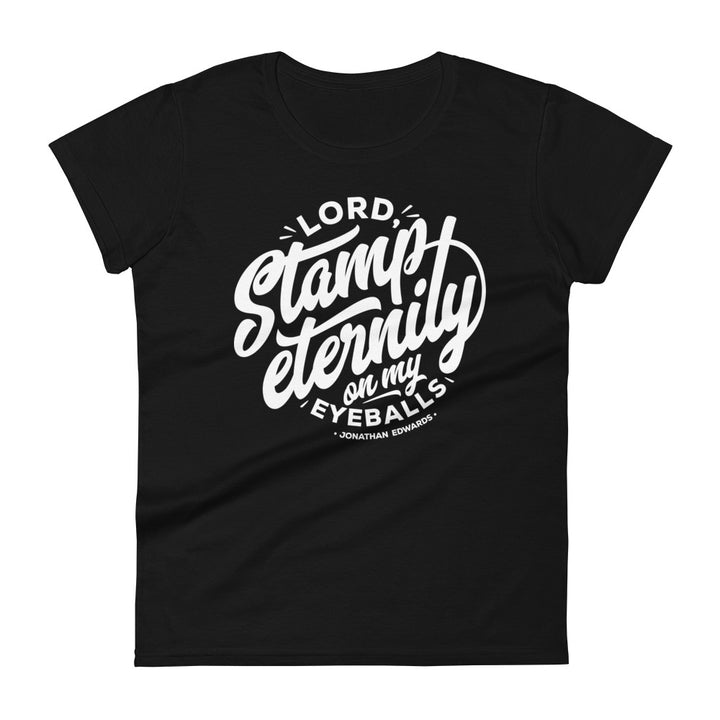 Jonathan Edwards Stamp Eternity Women's Tee Women's Tee Black S