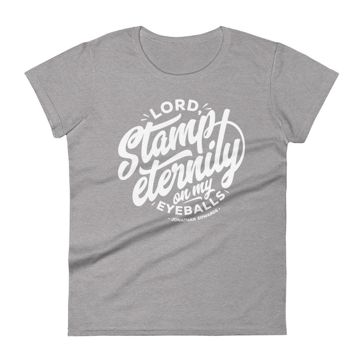 Jonathan Edwards Stamp Eternity Women's Tee Women's Tee Heather Grey S