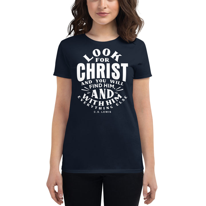 C.S. Lewis Look For Christ Women's Tee Women's Tee